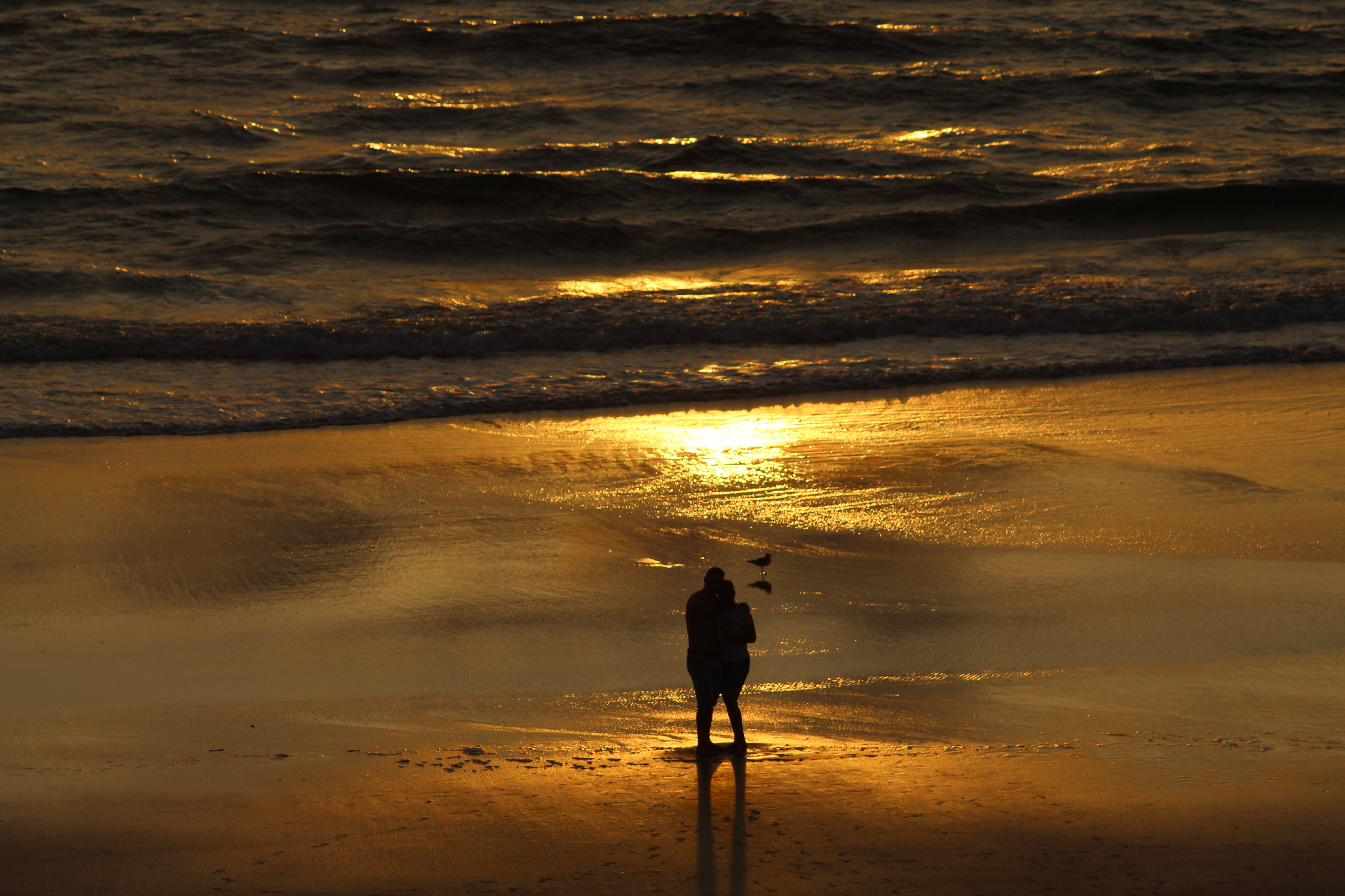 Sunset at the beach