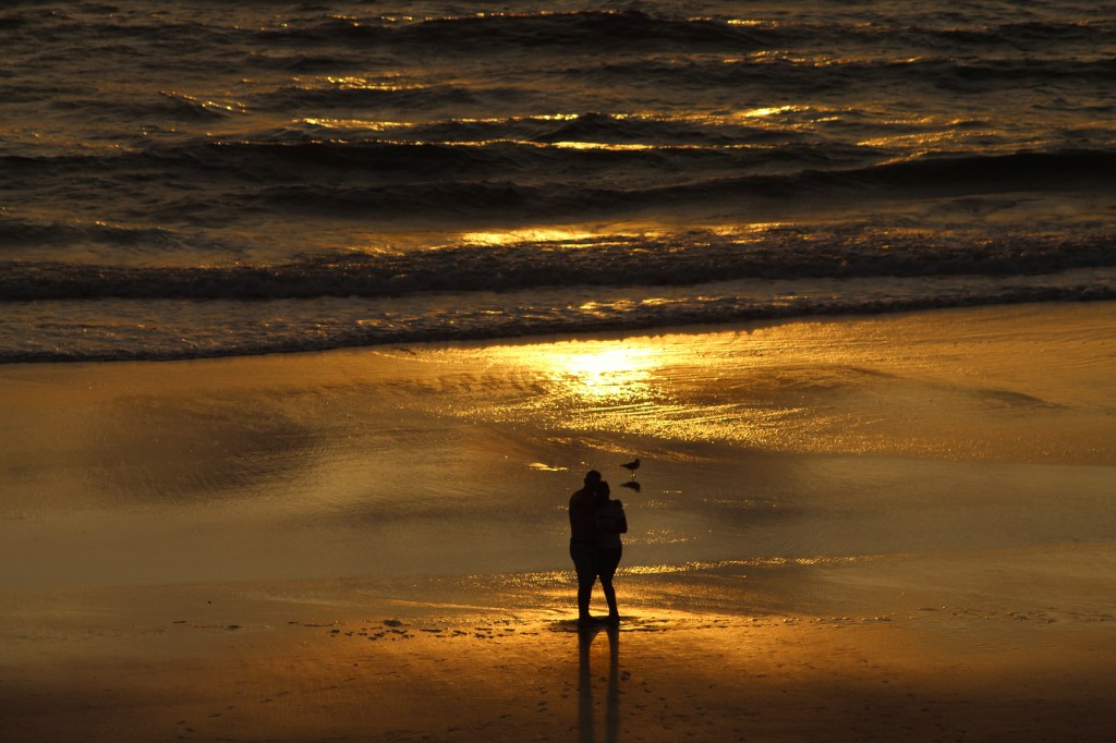 Sunset at the beach